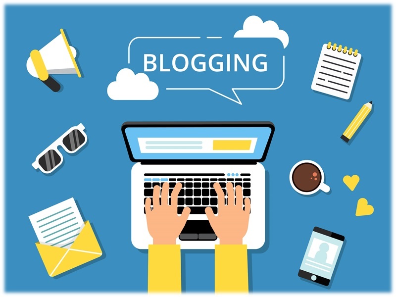 '웹'로그 = 블로그